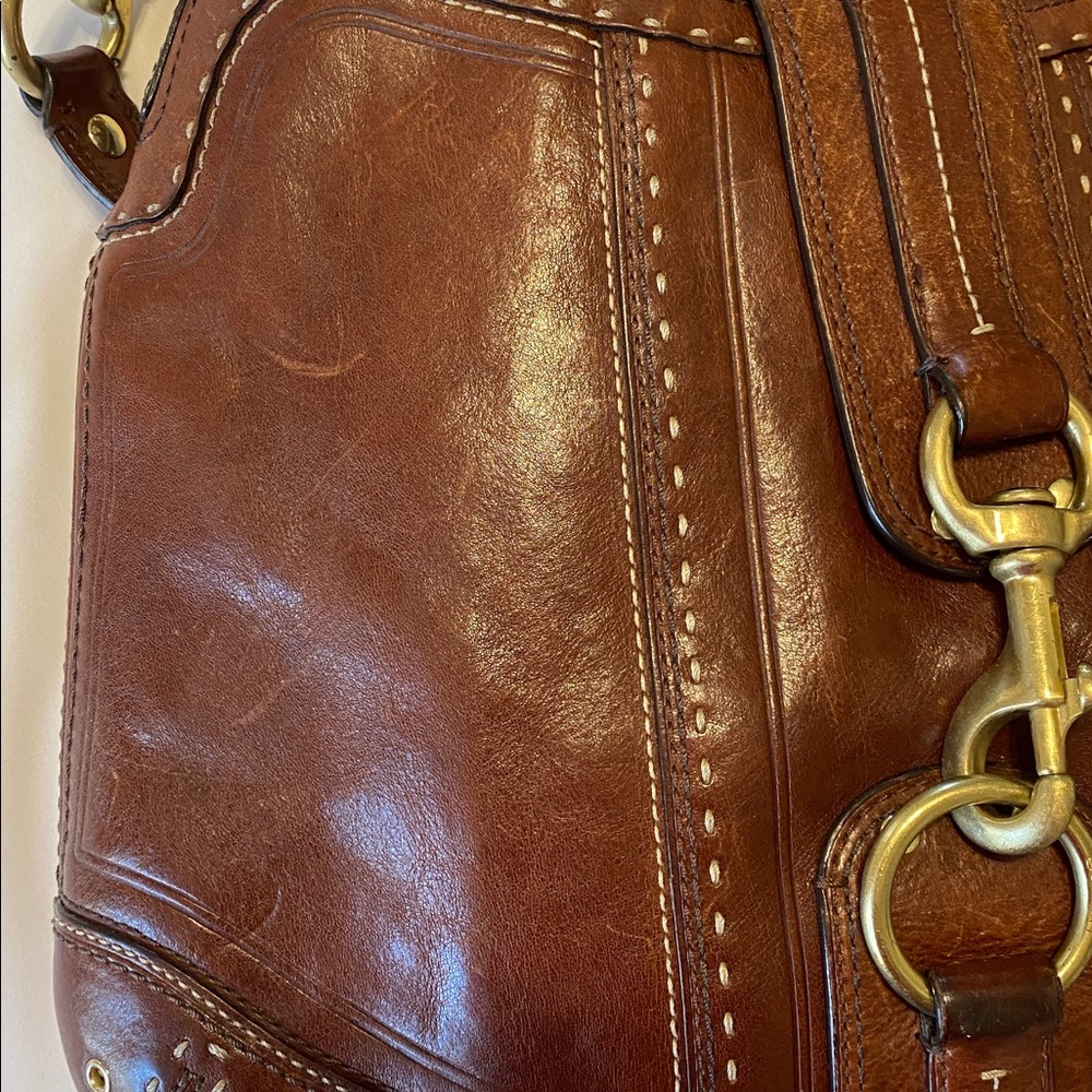 Coach Hamptons leather hobo bag - Picture 11 of 16